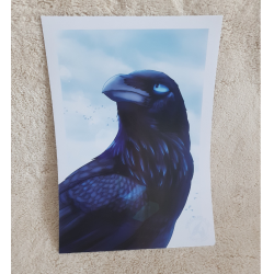 A4 Print Crow - Djoda