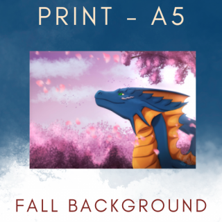 Impression A5 Dragon - Fall Background