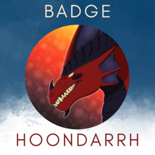 Badge Dragon - Hoondarrh