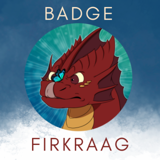 Badge Dragon - Firkraag