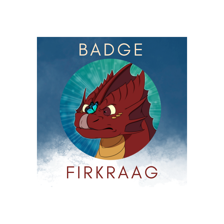 Badge Dragon - Firkraag