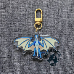 Blue Dragon keychain