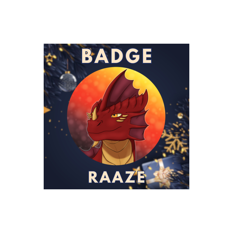 Badge Dragon - Raaze