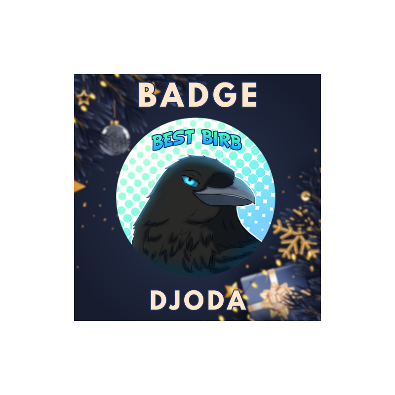 Badge corbeau best bird