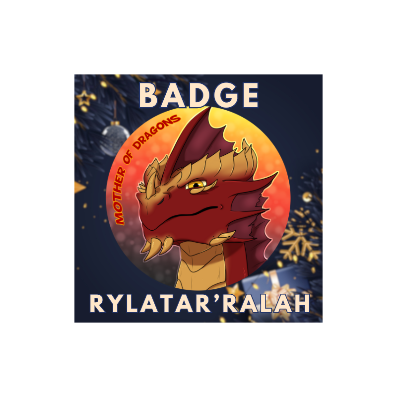 Badge Dragon - Rylatar'Ralah