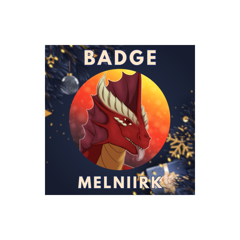 Badge Dragon - Melniirk