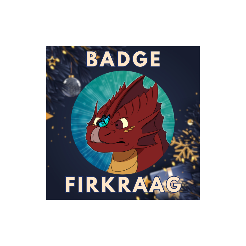 Badge Dragon - Firkraag