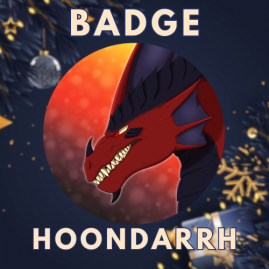 Badge Dragon - Hoondarrh