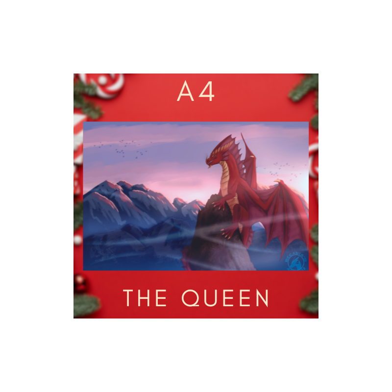 Impression A4 Dragon -The Queen