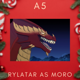 Illustration A5 Dragon - Rylatar as Moro