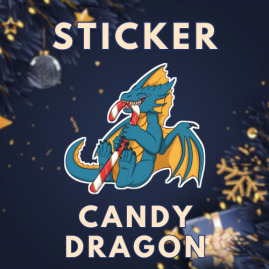 Sticker Dragon Candy