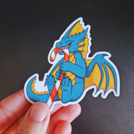 Sticker Dragon Candy