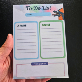 Bloc-Notes Dragon To Do List