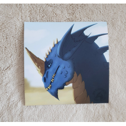 Dragon Print Square - Arazthorus