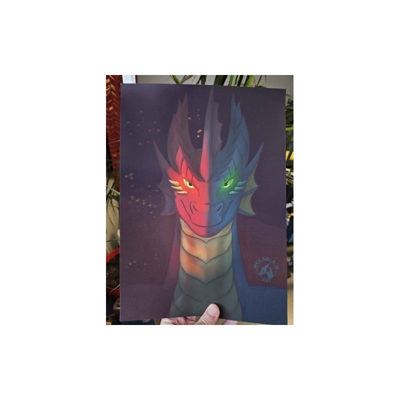 Illustration A4 Double Mind