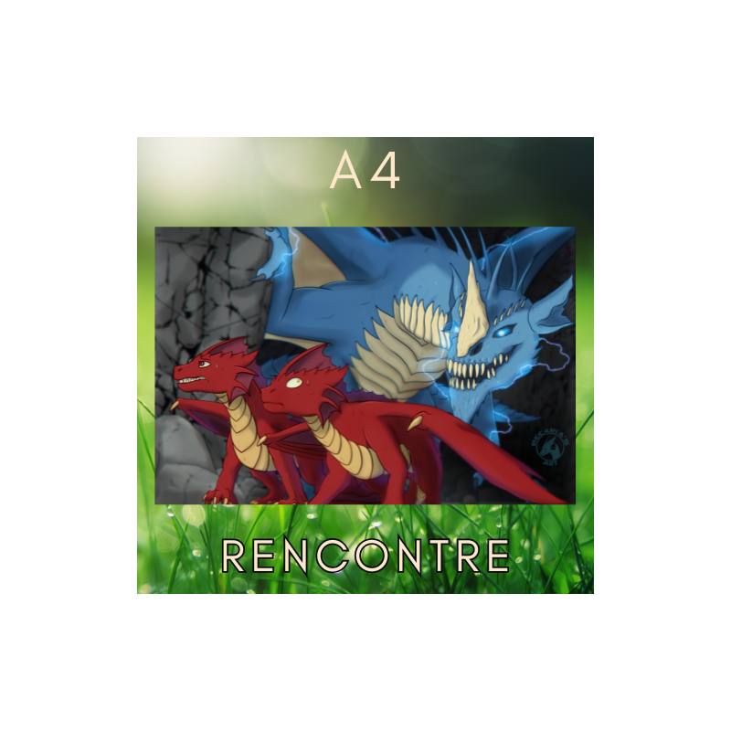 Illustration A4 Rencontre