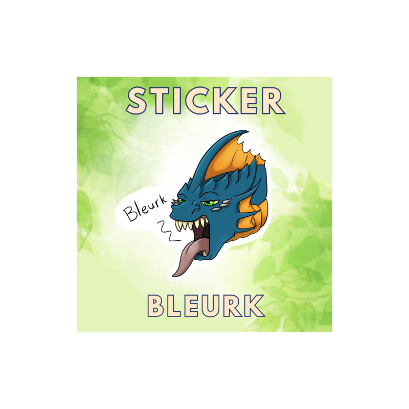 Sticker Dragon Dégouté