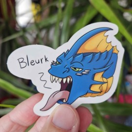 Sticker Dragon Dégouté