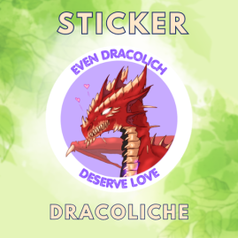 Sticker Dracolich