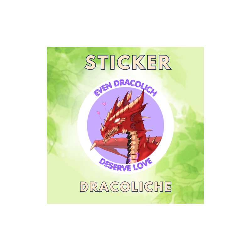 Sticker Dracolich